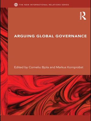 cover image of Arguing Global Governance